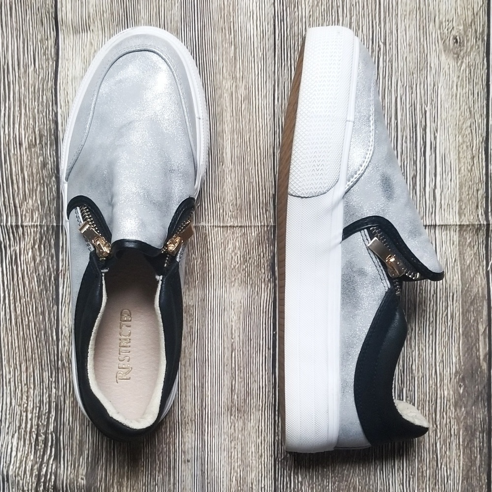 Restricted Voice Slip On Sneakers